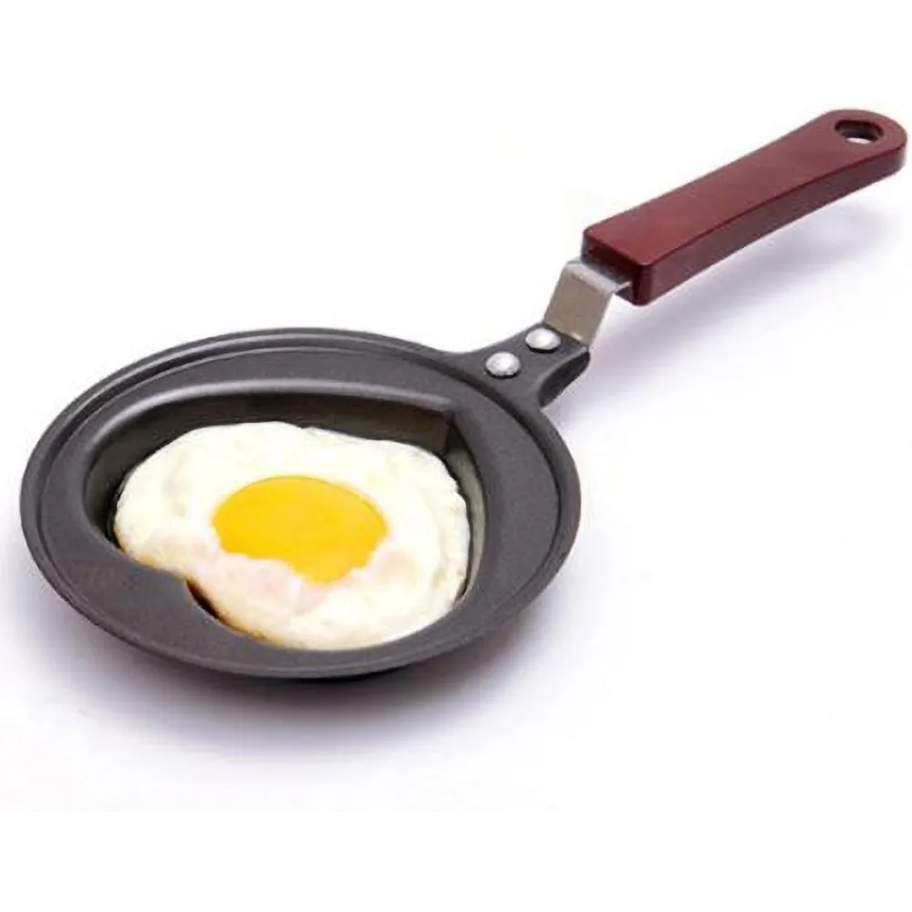 1pc Mini Ei Pfannkuchen Bratpfanne Antihaft kleine Omelett Pfanne niedlichen Muster Bratpfanne Multifunktion kochgeschirr zum Frühstück Image