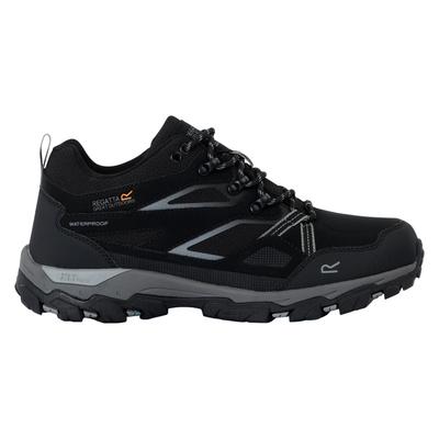 Regatta - Herren Wanderstiefel "Holcombe 3" (Schwarz/Granitgrau) Image