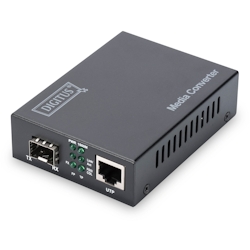ASSMANN DIGITUS 10 Gigabit Medienkonverter RJ45/SFP Image