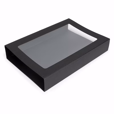 Black Kraft Slip Cover for Candy Tackle Boxes 4 1/16