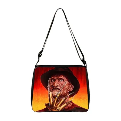 Horrorfilm Charakter Handtasche Jason / Michael Myers / Freddy Krueger / Chuck Unterarmtaschen Damen Tragetasche Mode Umhängetaschen