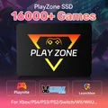 PlayZone 1TB Emulatore Esterno Gioco SSD Incorporato 16000 Giochi Retro e AAA Disco Rigido di Gioco Portatile Per Xbox/Switch/PS4/PS3/NGC/WII