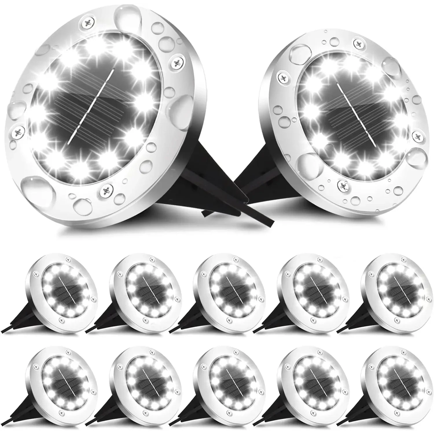 Solar Boden leuchten Außen dekoration, LED Solar Garten leuchten wasserdicht, Solars ch eiben leuchten für Hof, Weg, Rasen, Terrasse