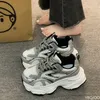 Frauen Plattform Turnschuhe 2025, Herbst Neue Mode Casual Lace Up Sport Schuhe Frau Nicht Slip Wanderschuhe Damen Vulkanisieren Schuhe