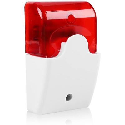 Memkey - Sicherheitswarnleuchte, akustische und visuelle Sicherheitsalarme, stoßfester roter Image