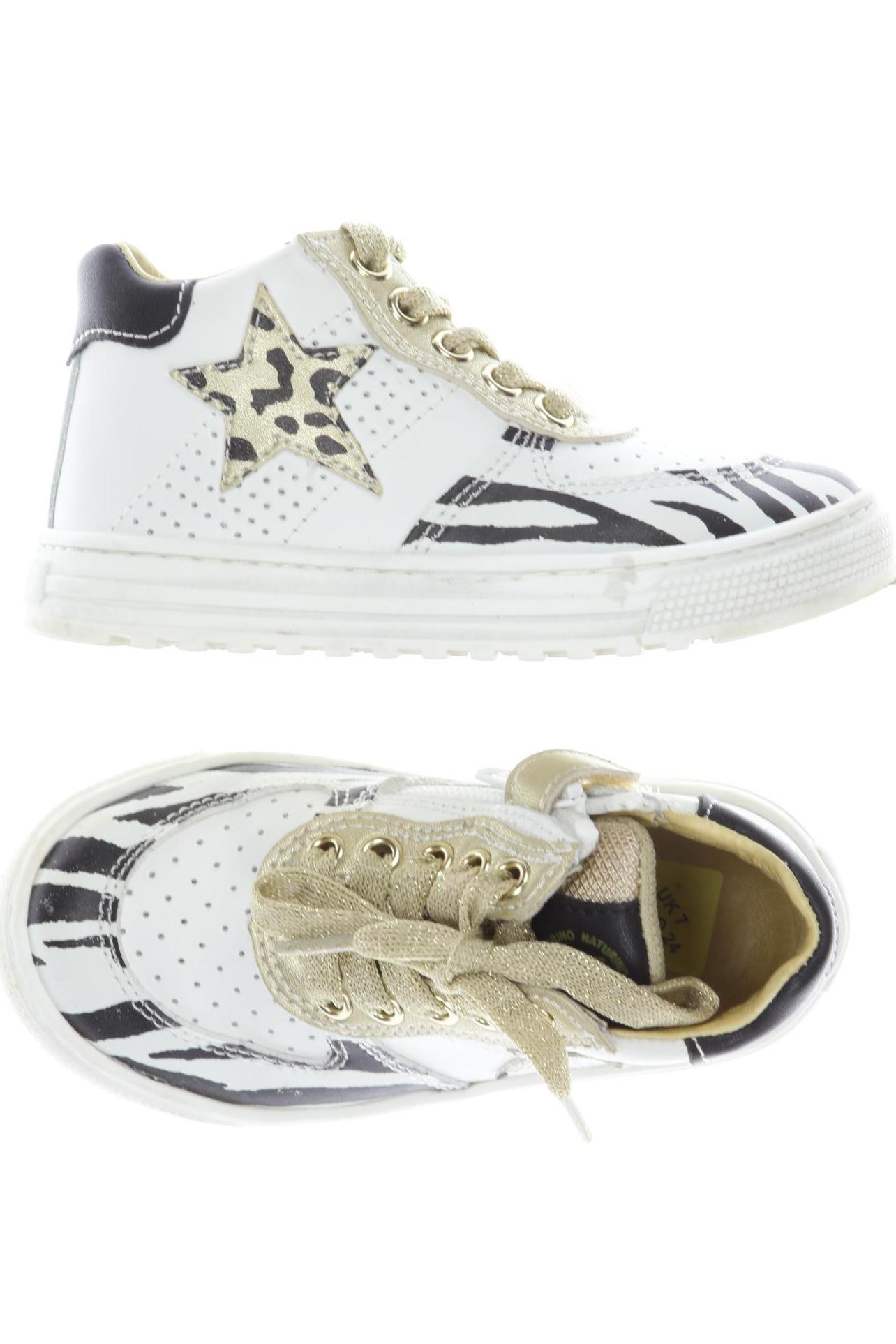 Naturino Mädchen Kinderschuhe, Gr. 24, weiß, Leder Image
