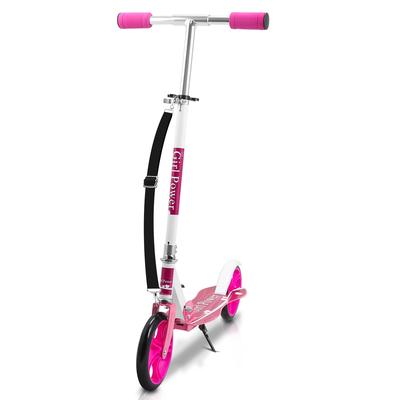 TEMU Foldable Scooter Pedal Scooter Kick Scooter Height Adjustable, Kickscooter Freestyle Image