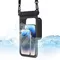 Cell Phone Dry Bag Water Proof Clear Holder Protector For Phone Easy Lock Cell Phone Holder