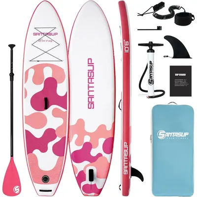 Stand Up Paddle Board, Blow Up Paddle Board for Adults, 10ft Wide Stance Board, Sup Board with Sup