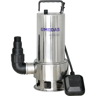 MEDAS 1.5HP 4250GPH Full Stainless Steel Water Sump Pump, Clean/Dirty Submersible Pump with