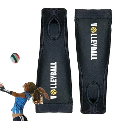 Volleyball Arm Sleeves Padded Breathable Arm And Wrist Protection UV Sun Protection Compression Arm