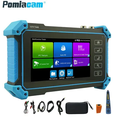 5.4" IPC-5200 Plus IPC CCTV Tester AHD CVI TV SDI Camera Testing 4K IP Camera Tester PTZ VGA HDMI