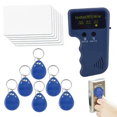 Card Copier Duplicator RFID ID Handheld Card Duplicator Card Copier 125KHz Portable ID Scanners Home