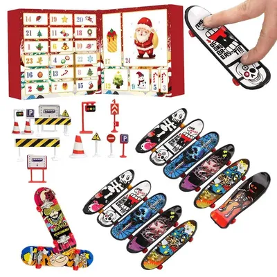 Finger Skateboard Advent Calendar Countdown Calendar Finger Skateboard Countdown Finger Skateboards