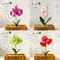 Artificial Butterfly Orchid Bunch Fake Silk Flowers Home Garden Decor Wedding Party Simulation Green