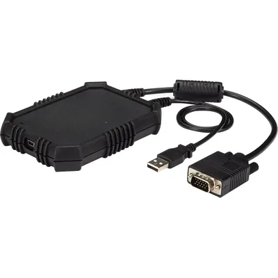 USB Crash Cart Adapter with File Transfer and Video Capture - Laptop to Server KVM Console