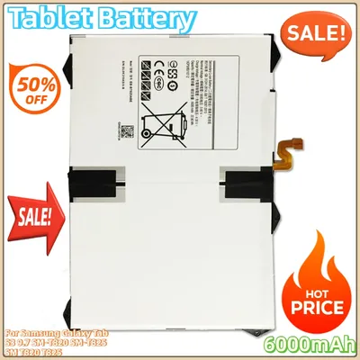 For Samsung Galaxy Tab S3 9.7 SM-T820 SM-T825 SM T820 T825 EB-BT825ABE 6000mAh with Track Code