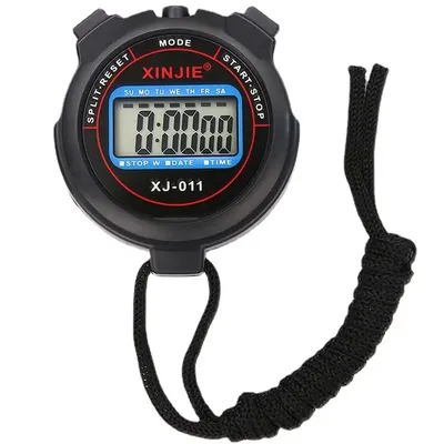 Digital Stopwatch Timer Waterproof Electronic Sports Stopwatch Reusable Accurate Athlete Timer