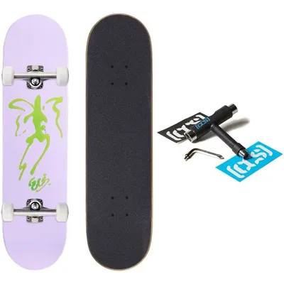 Skateboard Complete Maple Wood Professional Grade Fully Assembled with Skate Tool & Stickers Adults,