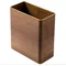 Wood Trash Can Wastebasket,Household Bathroom Living Room Rectangular Trash Bin,Narrow Space Garbage