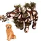 Stuffed Chew Toys For Dogs Squeaky Toys Stuffed Canvas Plush Chew Toys Interactive Dog Toys For