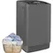 Portable Washing Machine, 13.5Lbs Capacity , 1.8Cu.ft Washer and Dryer Combo with Drain Pump, LED