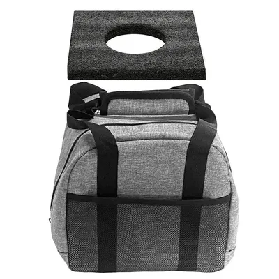 Bowling Ball Bag Oxford Cloth Container Case Portable Single Bowling Tote Bag with Padded Ball