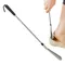 Shoe Horn Long Handle Stainless Steel Shoe Horn Retractable Spring Household Shoe Lifter Spoon No