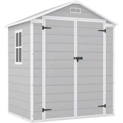 Plastic Sheds Outdoor Storage, Perfect To Store Patio Furniture, GardenTools Bike Accessories, Beach