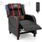 Giantex Gaming Massage Recliner Chair - Racing Style Gaming Sofa Chair with Reclining Backrest,