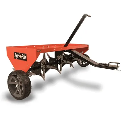 45-0299 48" Tow Behind Lawn Plug Aerator with Universal Hitch; Designed to Pull Behind Lawn & Garden
