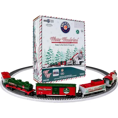 Tools.Winter Wonderland LionChief 5.0 Electric O Gauge Train Set with Bluetooth & Remote One Color