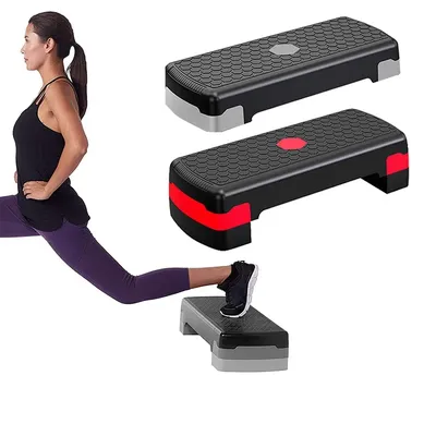 Adjustable Aerobic Step Gym Platform Exercise Board