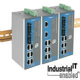 Moxa EDS-508A-MM-SC-T Managed Ethernet switch with 6 10/100 BaseTx Ports 2 multi mode 100 BaseFx Ports with VLAN IGMP Snooping Port trunking RMON and QoS -40 ~ 75C