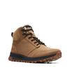 Schnürstiefel CLARKS "ATL Trek Up WP", Herren, Gr. 41, braun (schwarz sand wlined), Nubukleder, sportlich, Schuhe, Hiking Boots, Schnürboots, Winterstiefel mit herausnehmbarem Fußbett