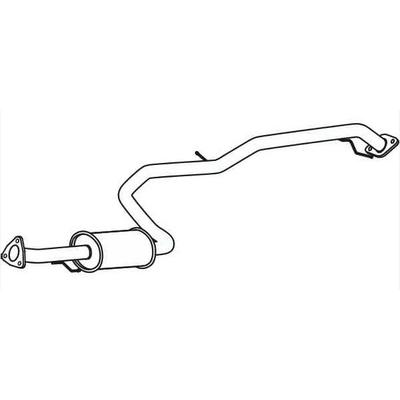 VEGAZ Mittelschalldämpfer für HONDA 18220-TM8-003 HOS-238