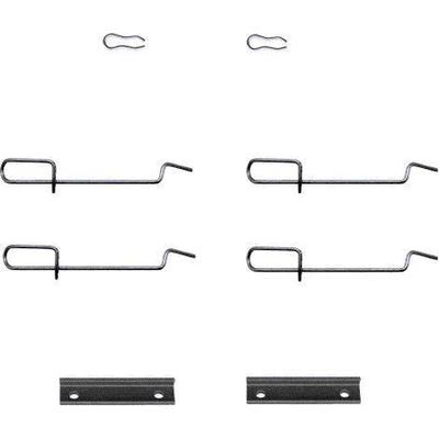 HELLA Zubehörsatz, Scheibenbremsbelag vorne rechts links für RENAULT CITROËN 442755 7701202141 8DZ 355 202-341