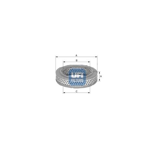 UFI Luftfilter Universal 304mm 27.723.00