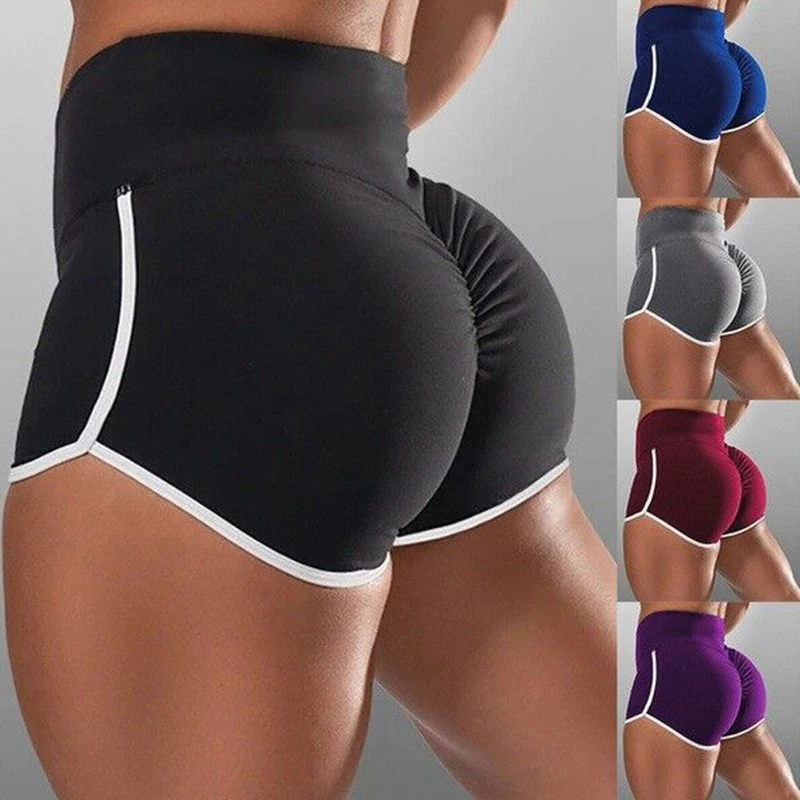 Damen-Sporthöschen, Schlafhose, Unterwäsche, Shorts, Strumpfhosen, schmale Hosen, Schwarz, Grau, Rot, L, XL, XXL, schnell trocknend, lässig, Fitness, Yoga Image