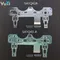 YuXi Platine PCB Band Ersatz für PS2 SA1Q42A SA1Q43-A Controller Leitfähige Folie Tastatur Flex Kabel 18/19P Stecker