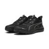Laufschuh PUMA "Reflect Lite Trailrunning-Schuhe Erwachsene", Gr. 40, schwarz (schwarz cool schwarz gray silber metallic), Obermaterial: Synthetik, Textil; Futter: Textil; Innensohle: Textil; Laufsohle: Gummi, Schuhe