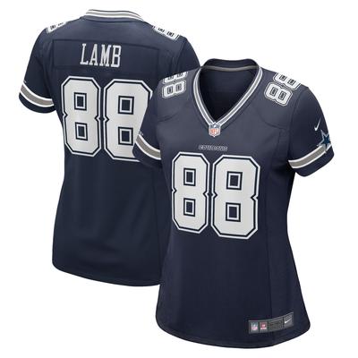Dallas Cowboys Nike Game Heimtrikot - Marineblau - CeeDee Lamb - Damen Image