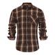 Per uomo Camicia Camicia Estiva Camicia casual Camicia da Spiaggia Camicia con Bottoni Camicie a quadri Caffè Manica Lunga Plaid Bavero Vacanza Camicia hawaiana Bottonato Abbigliamento Moda Casual