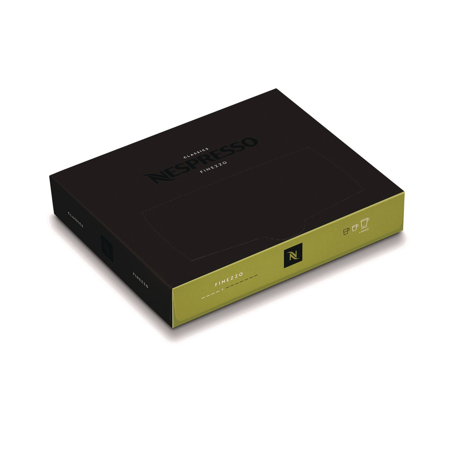 Nespresso Professional Finezzo Espresso Nespresso Pods, 50/Box (NEO890284) Box of 50 Nespresso® Caffeinated