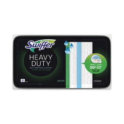 Swiffer Heavy-Duty Wet Refill Cloths, 10 x 8, Open Window Fresh, 20/Tub, 6 Tubs/Carton (PGC76472) Case of 120 Swiffer® Floor Dusters & Accessories