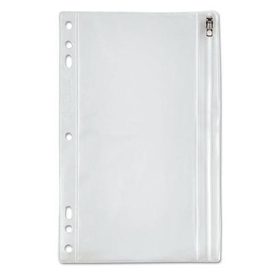 Oxford Zippered Ring Binder Pocket, 6 x 9.5, Clear (OXF68599) 1 Case of 1 Oxford™ Binder Pockets
