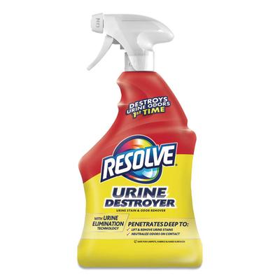 RESOLVE Urine Destroyer, Citrus, 32 oz Spray Bottle, 6/Carton (RAC99487) Case of 6 RESOLVE® Carpet Cleaners