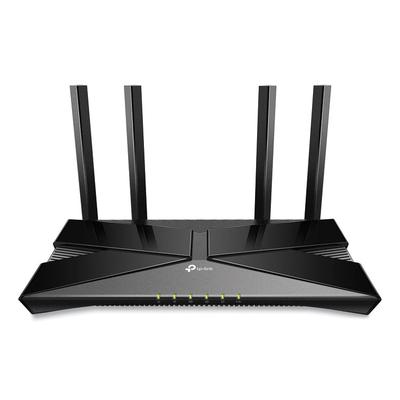 TP-Link ARCHER AX3000 Dual Band Gigabit Wi-Fi 6 Router, 5 Ports, Dual-Band 2.4 GHz/5 GHz (TPLARCHERAX3000) Each Routers