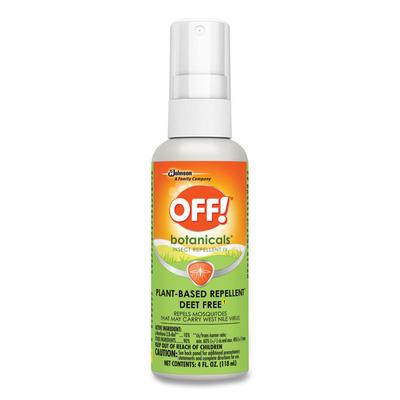 OFF! Botanicals Insect Repellent, 4 oz Bottle, 8/Carton (SJN694971) Case of 8 OFF!® Insect Repellents
