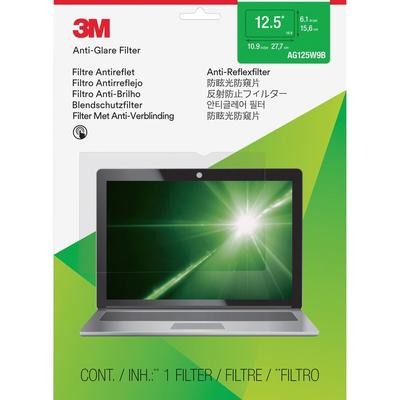 3M Antiglare Frameless Filter for 12.5" Widescreen Laptop, 16:9 Aspect Ratio (MMMAG125W9B) Each 3M™ Screen Filters & Protectors